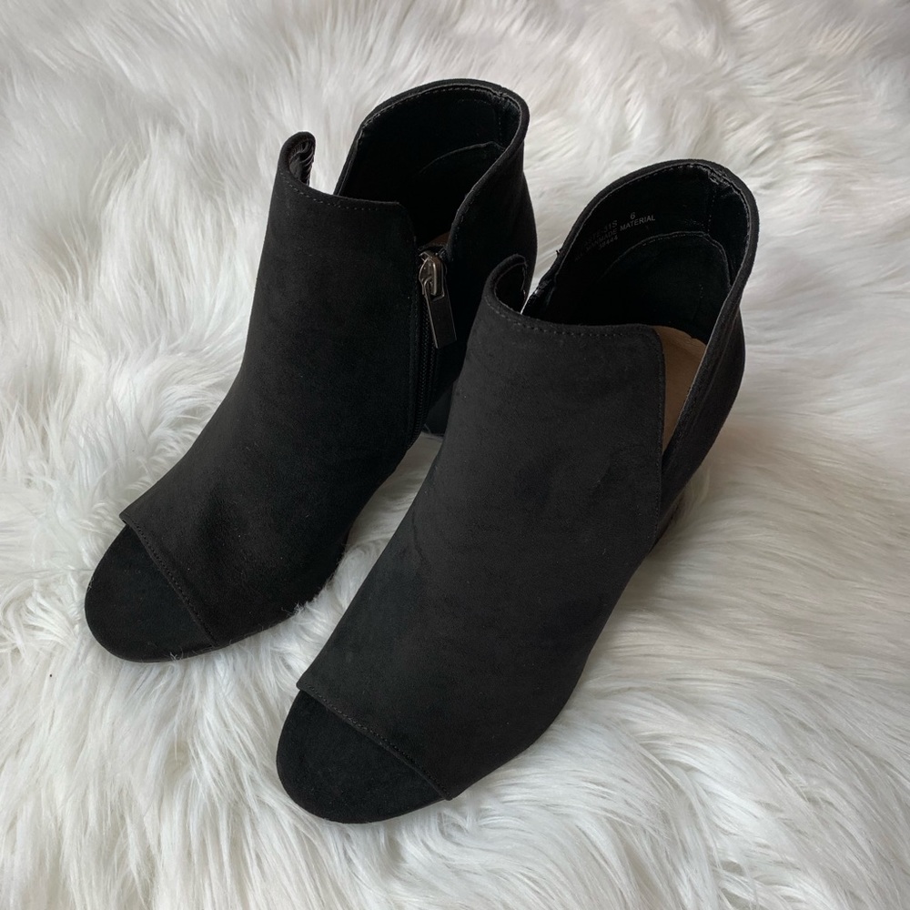 🆕 Aubrey - Black Ankle Booties - Picture 3 of 5
